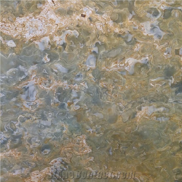 Blue Brown Onyx Tile