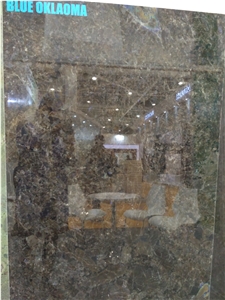 Blue Oklahoma Granite Slab
