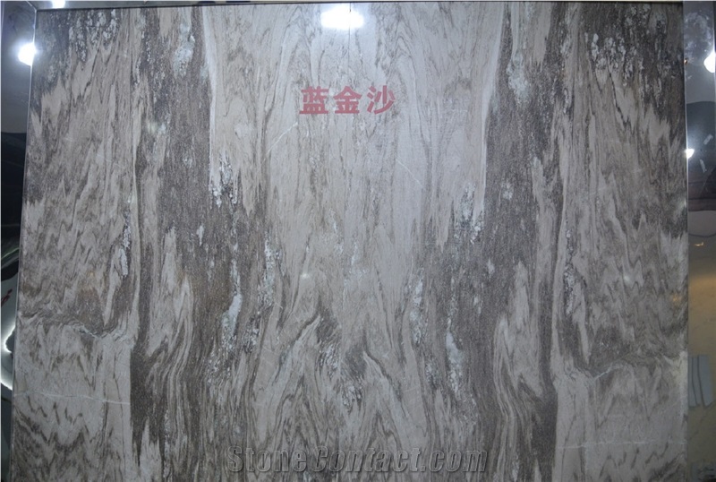 Blue Sands Marble Slab