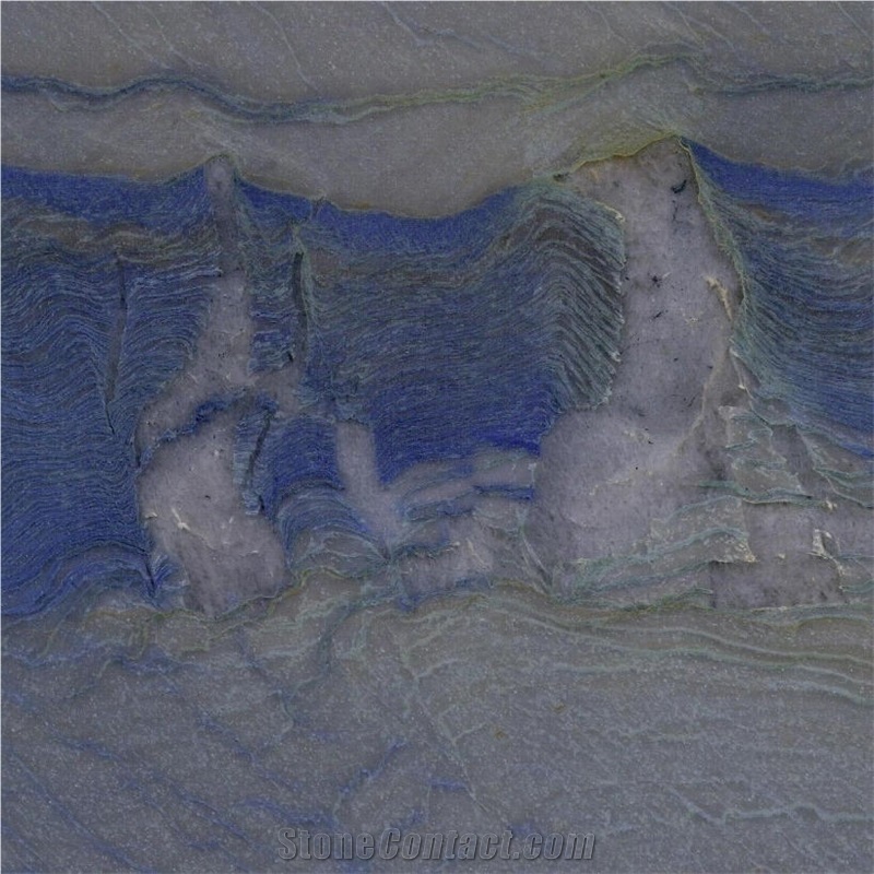 Blue Sky Quartzite Tile
