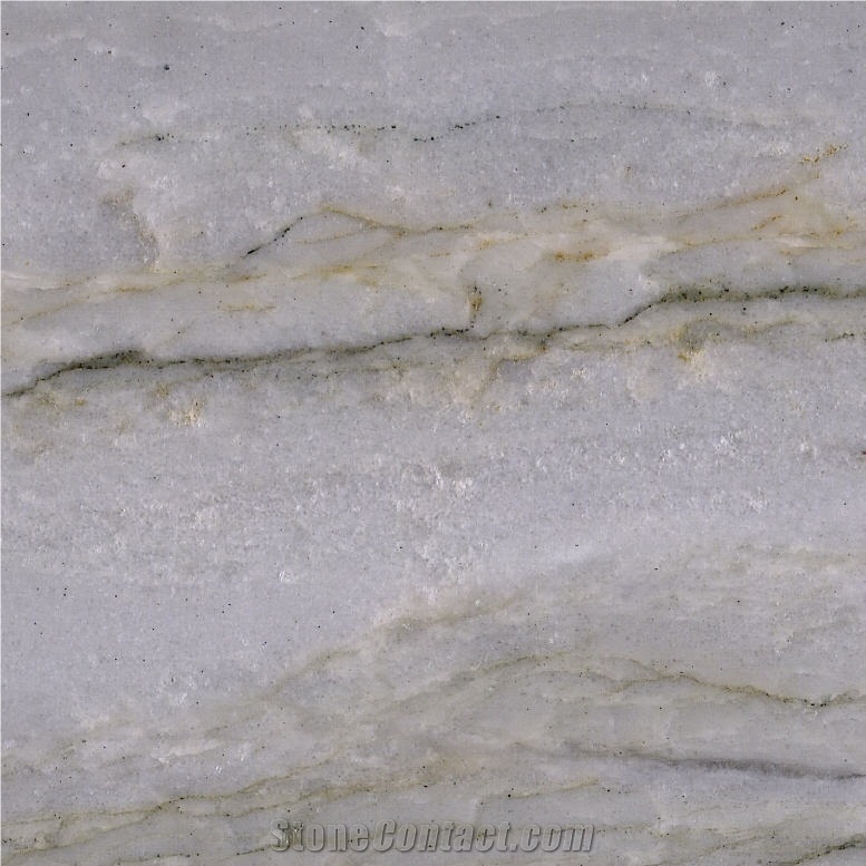 Branco Macaubas Quartzite Tile