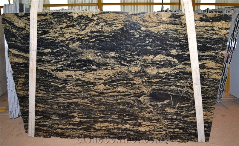 Crema Venato Granite Slab