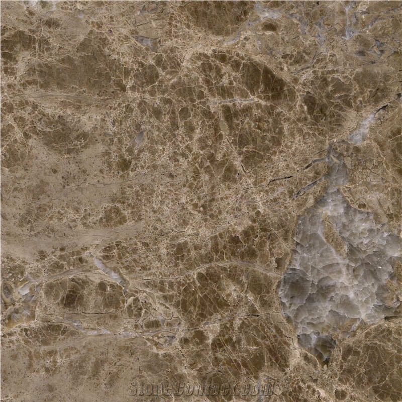 Crystal Light Brown Marble Tile