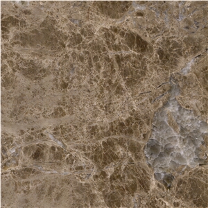 Crystal Light Brown Marble Tile