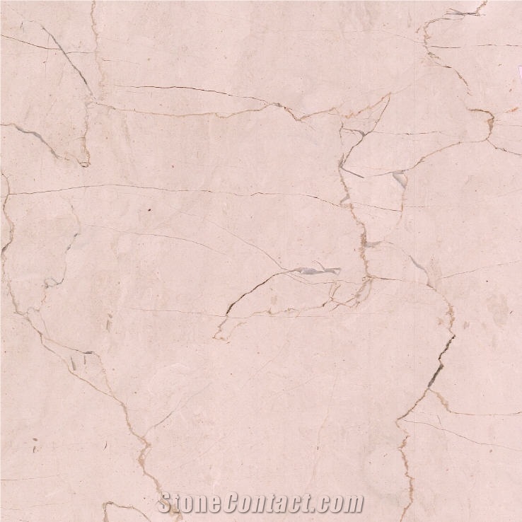 Crystal Rose Beige Marble Tile