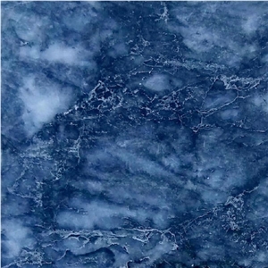 Dark Deep Blue Marble