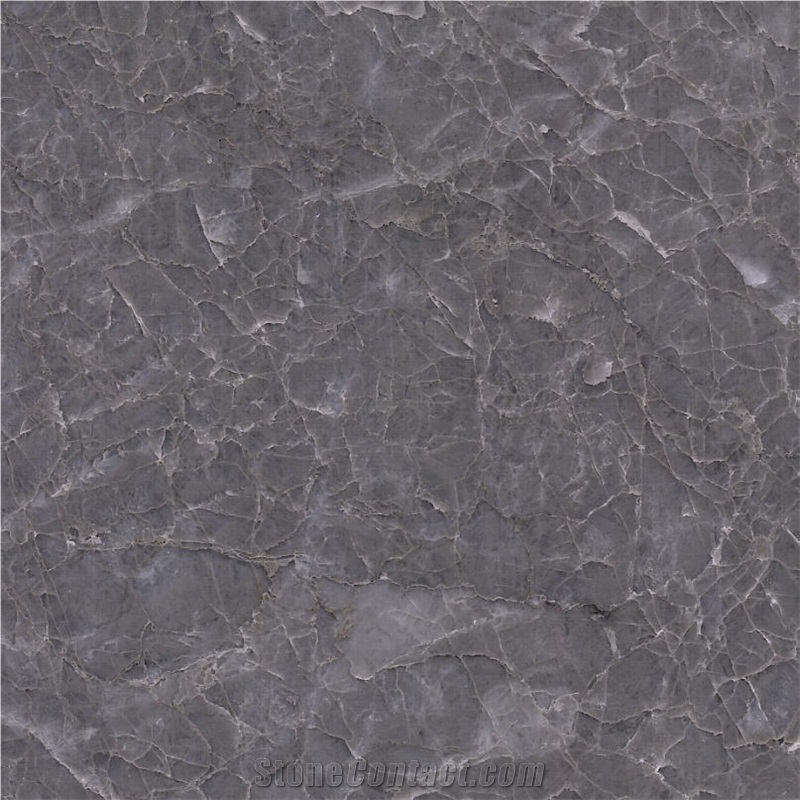Drama Silver Grey Marble Tile