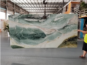 Dreaming Green Marble Slab