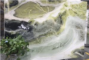 Dreaming Green Marble Slab