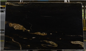 Enigma Black Granite Slab