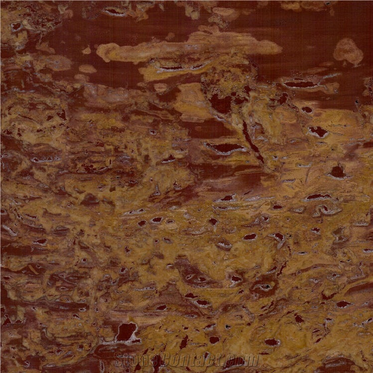 Fire Red Travertine importance=