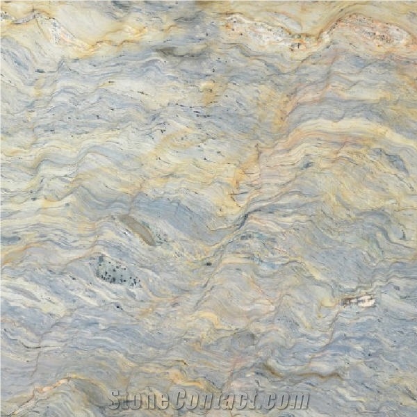 Fusion Light Blue Quartzite Tile