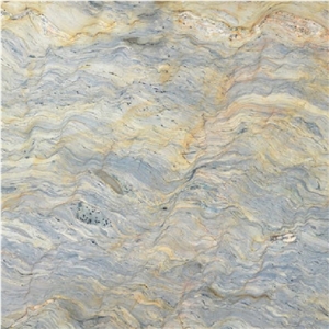 Fusion Light Blue Quartzite Tile