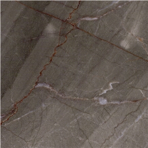 Gold Brick Grey Marble Tile