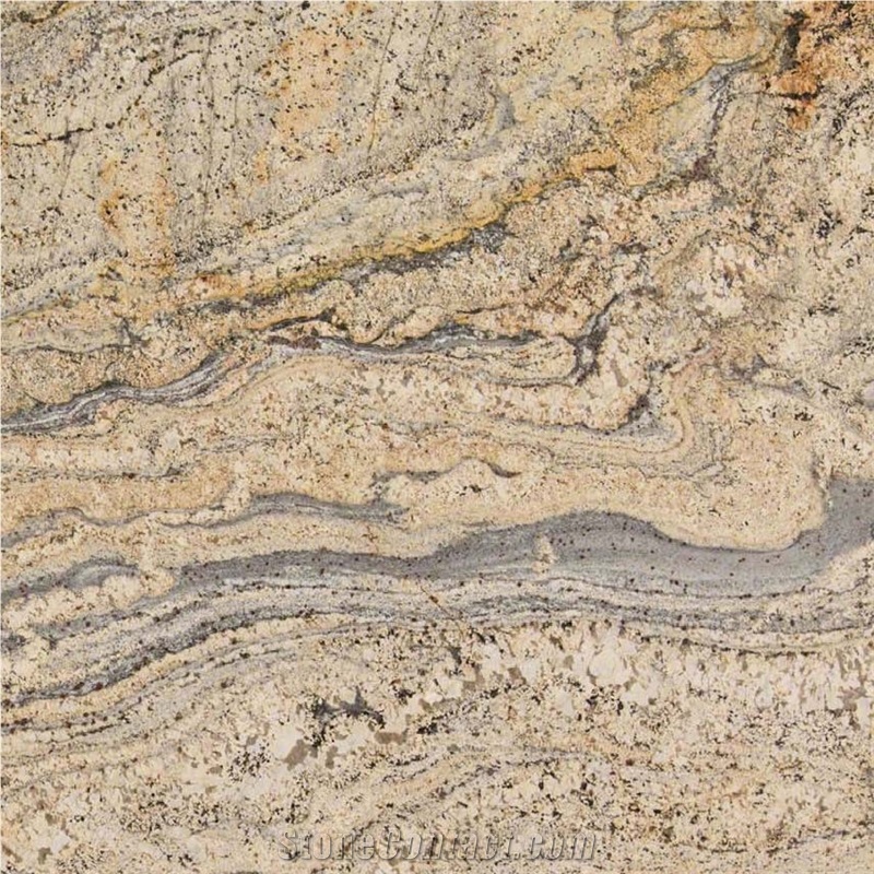Golden Cascade Granite Tile