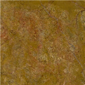Golden Flower Marble Tile