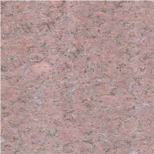 Golden Flower Red Granite