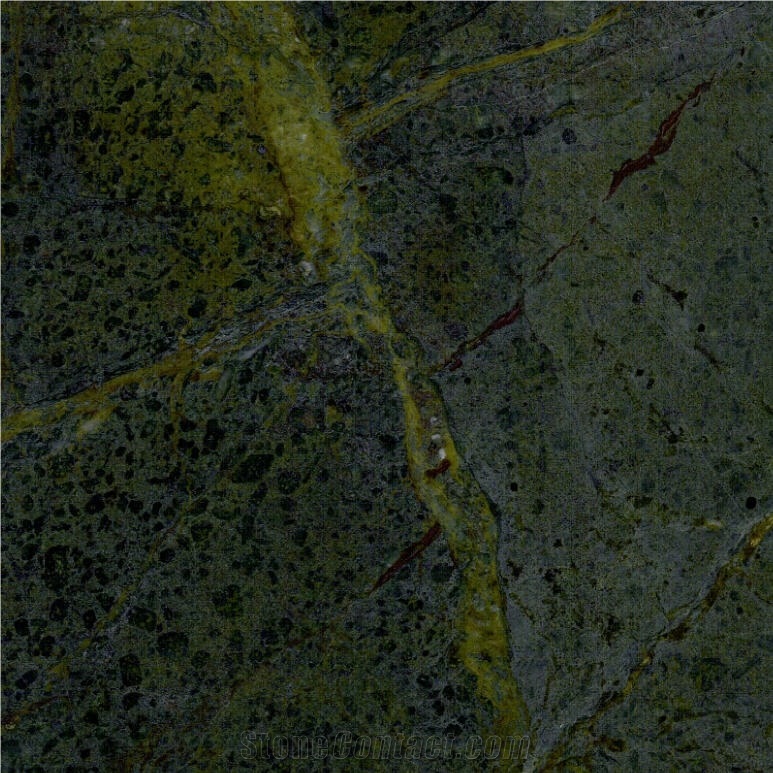 Golden Lightning Tile