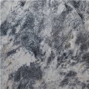 Ice Flower White Marble