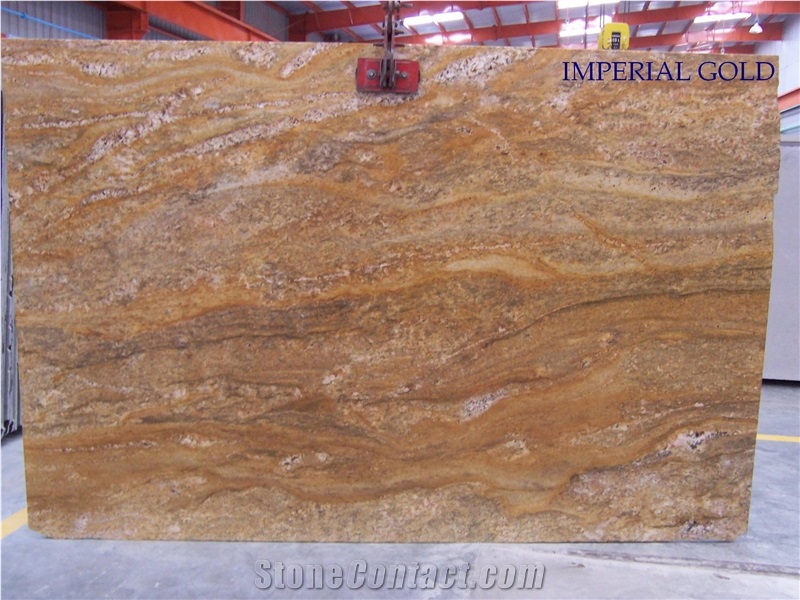 Imperial Gold Granite Slab