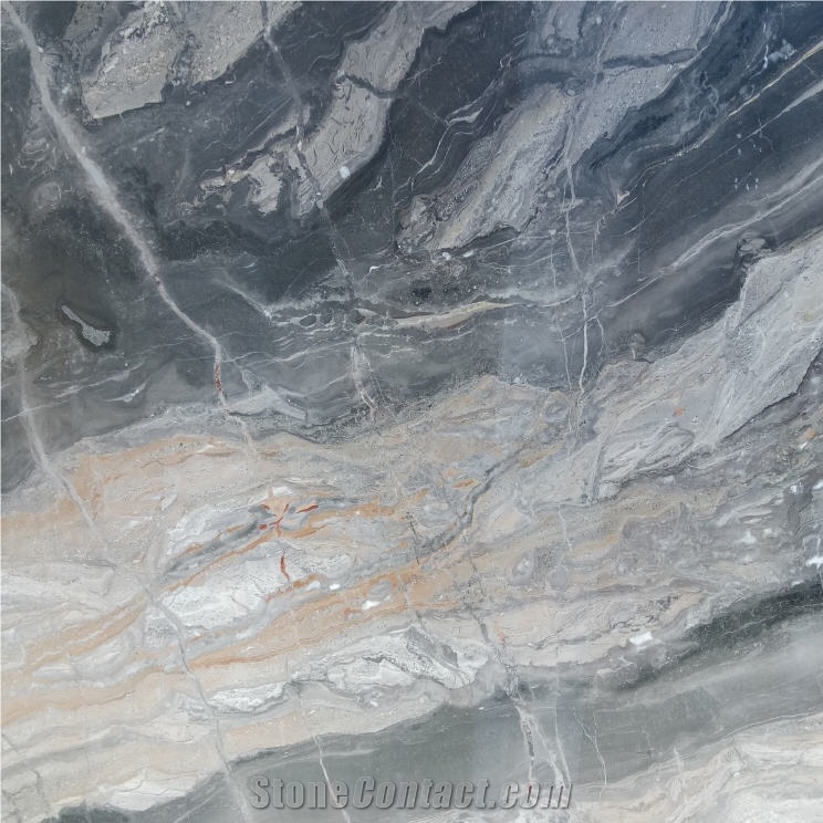 Iride Nero Marble Tile