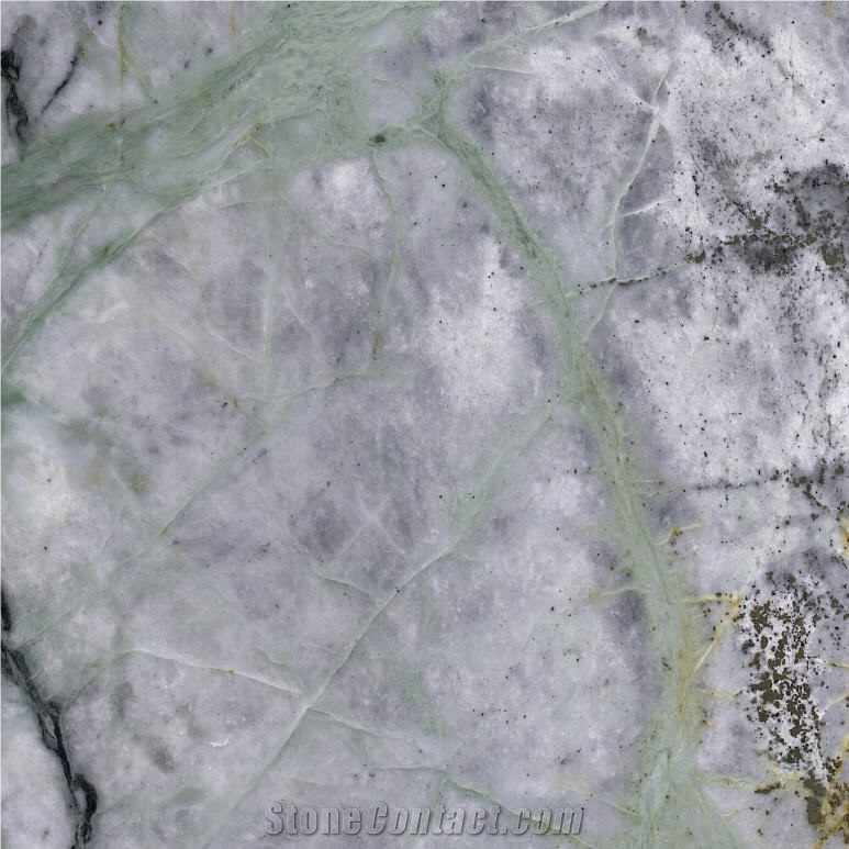 Jade Green Cloud Marble Tile
