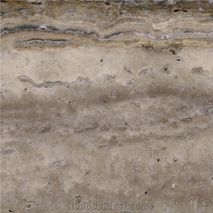Kashan Silver Travertine Tile
