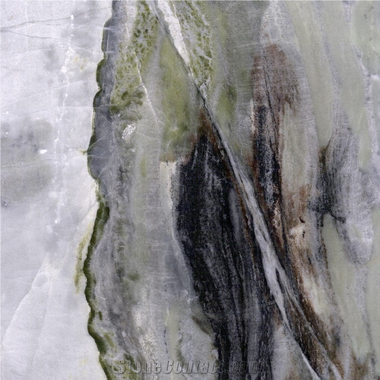 Magic Seaweed Marble Tile