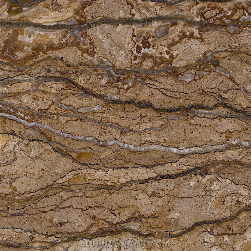 Marron Alhambra Travertine Tile