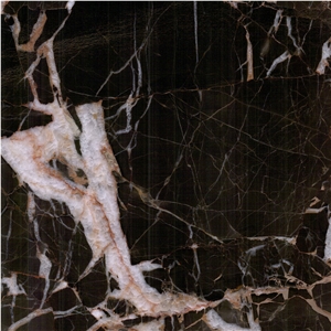 Marrone Breccia Marble Tile