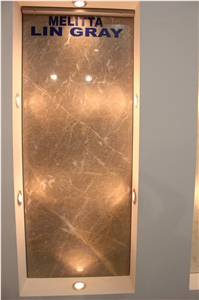 Melitta Lin Gray Marble Slab