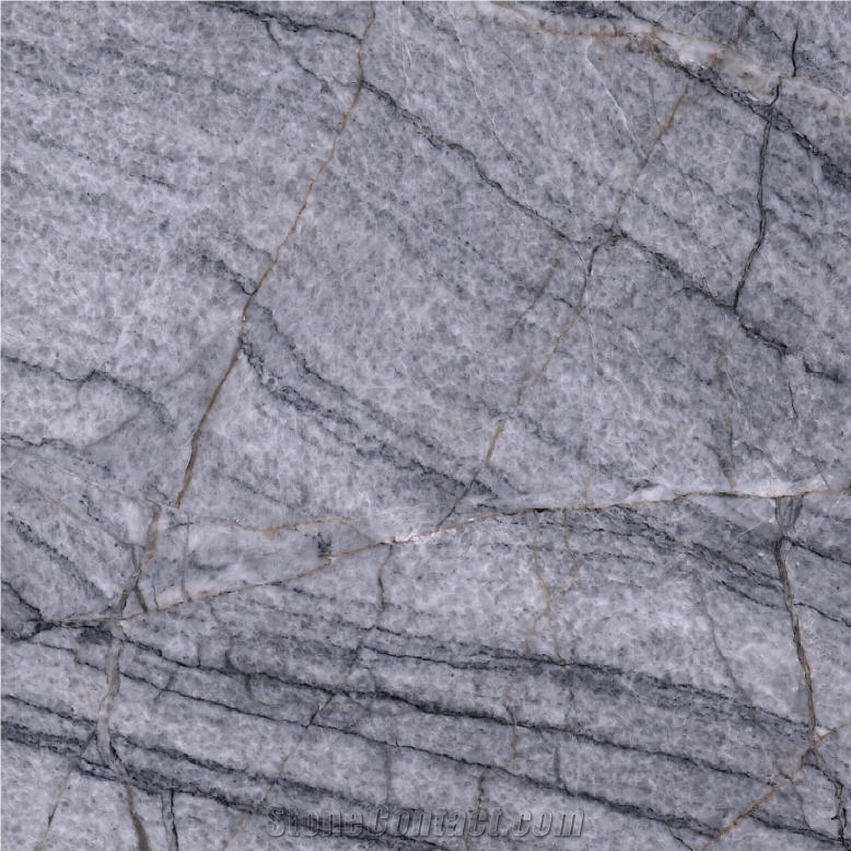 Milan Silver Marble Tile