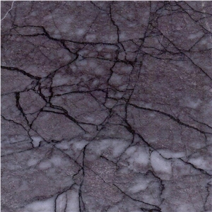 Milas Lilac Dark Marble Tile