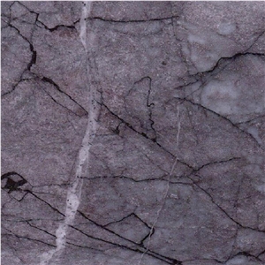 Milas Lilac Dark Marble Tile