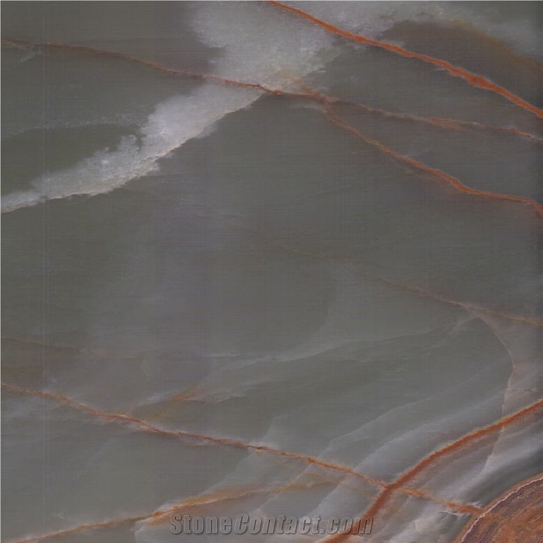 Multicolor Green Onyx Tile
