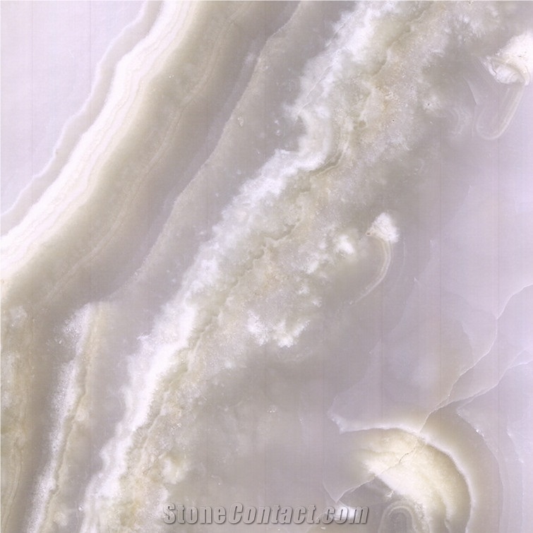 Naghadeh White Onyx Tile