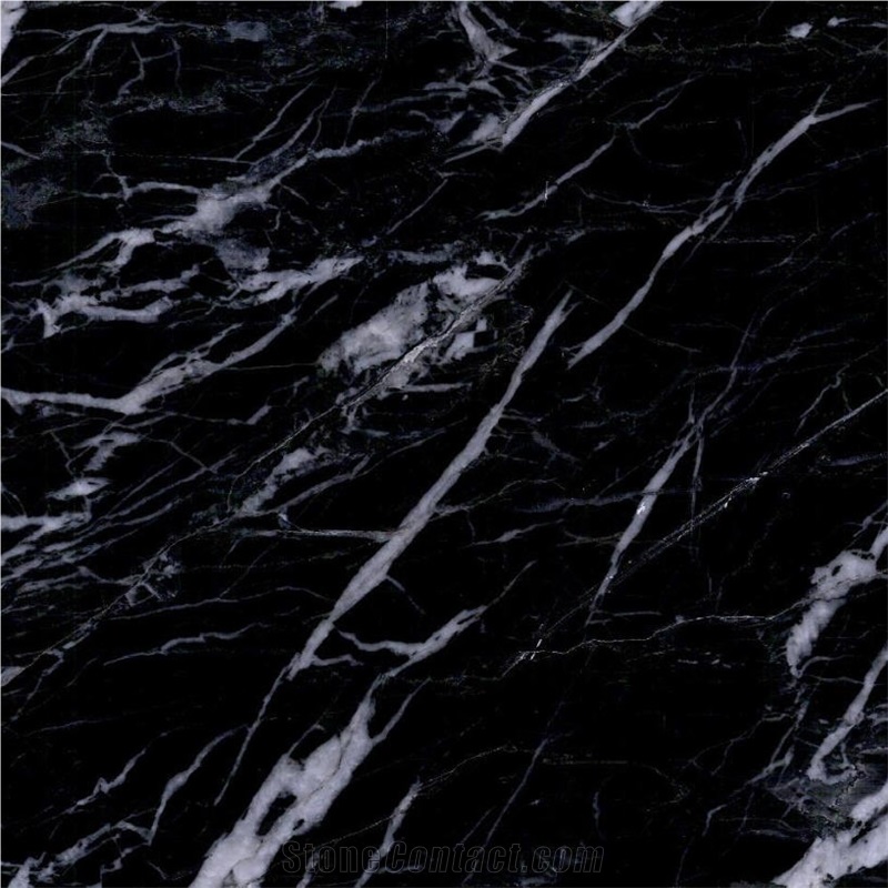 Oriental Black Marble Tile