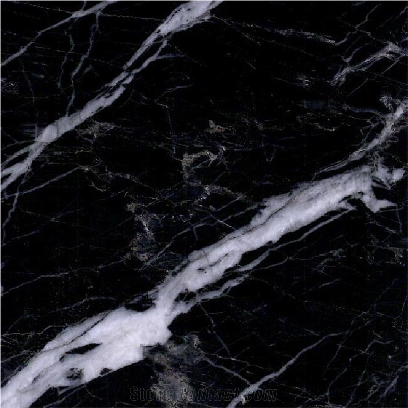 Oriental Black Marble Tile