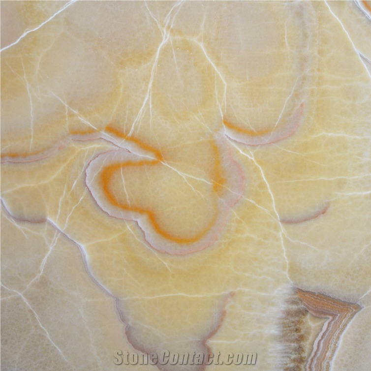 Peachy Onyx Tile