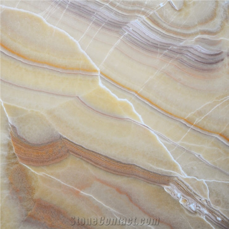 Peachy Onyx Tile