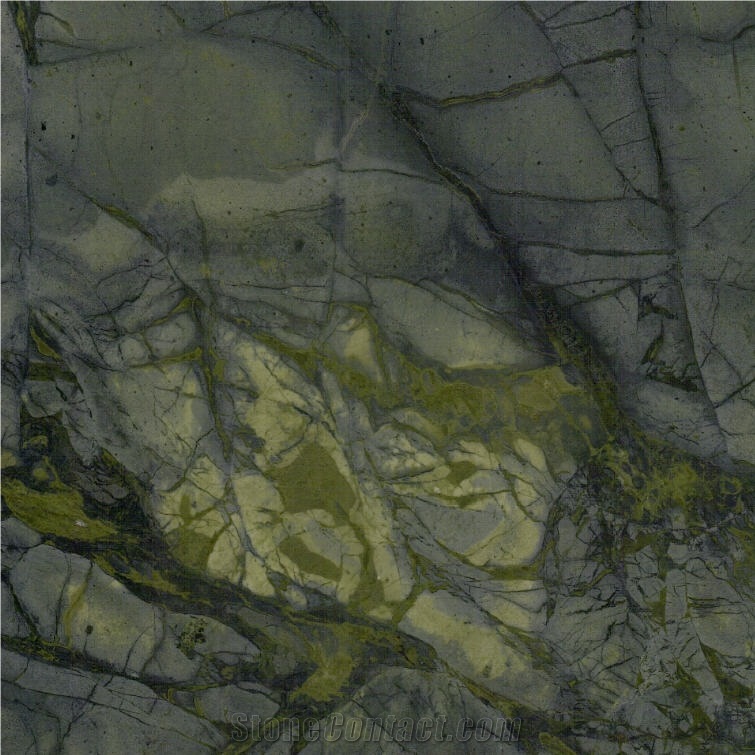 Peacock Green Marble Tile