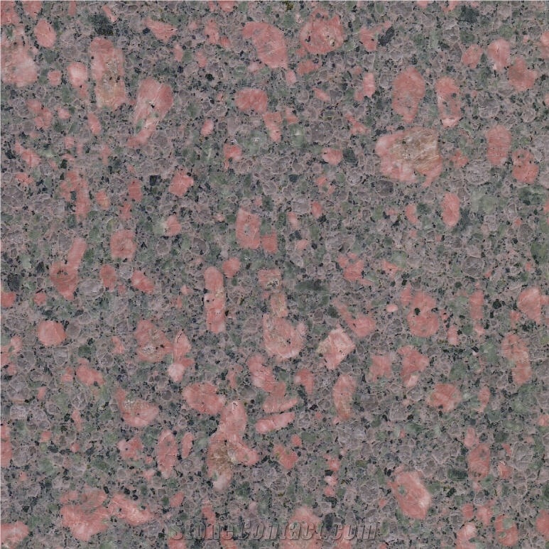 Peacock Red Granite Tile