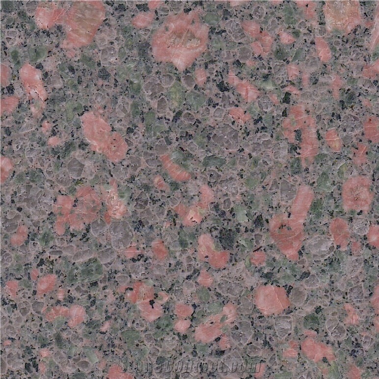 Peacock Red Granite Tile