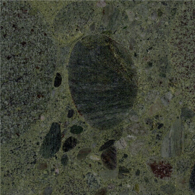 Pebble Green Granite importance=