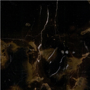 China Portoro Gold Marble Tile