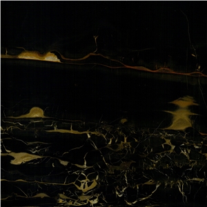 Athens Portoro Marble Tile