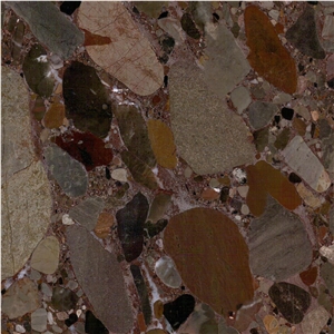 Rain Pebble Granite Tile