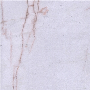 Red Line White Jade Marble Tile