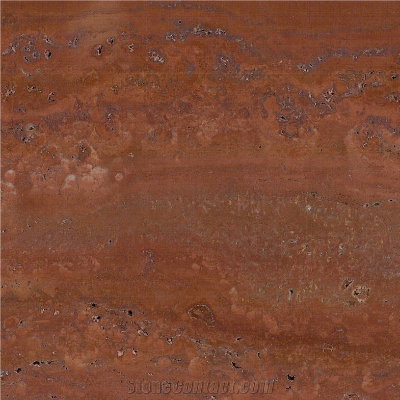 Red Soraya Travertine Tile