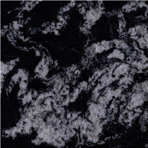 River Black Granite Tile